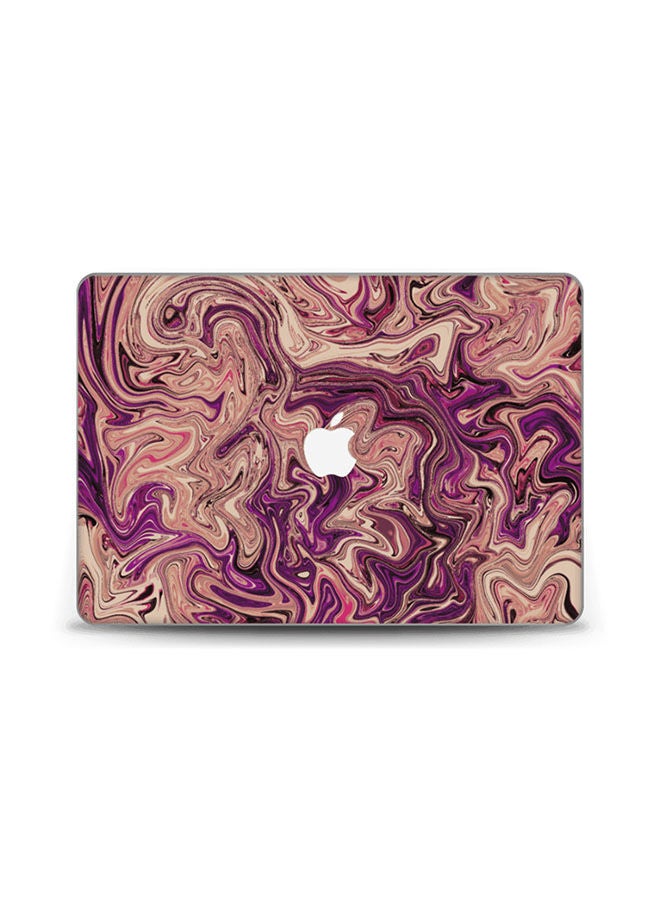 Liquid Marble Shades Of Skin Cover For Macbook Pro Retina 15 (2015) Purple 