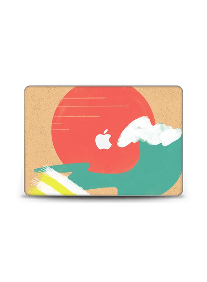 Generic Abstract Wave Skin Cover For Macbook Pro Retina 15 (2015) Multicolour 