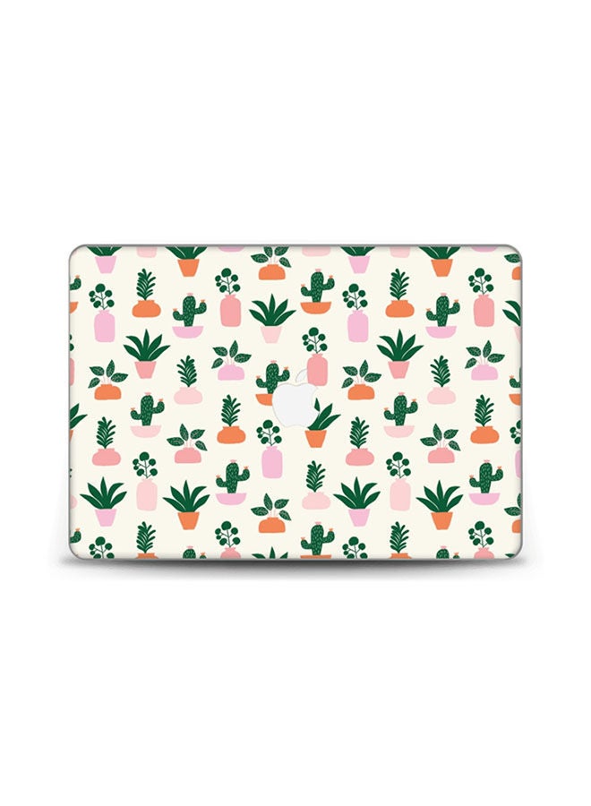 Plants In Pots Skin Cover For Macbook Pro Retina 15 (2015) Multicolour