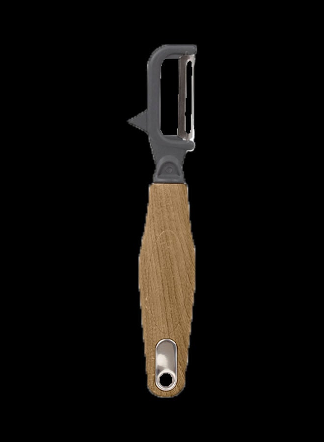 Freecook - Wooden Peeler Multicolour 20.5x4x2cm - Image 1