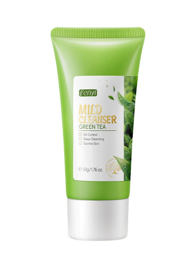 فيني منظف لطيف للبشرة بخلاصة الشاي الأخضر للتحكم في الزيوت الزائدة أخضر 50جرام - Image 1