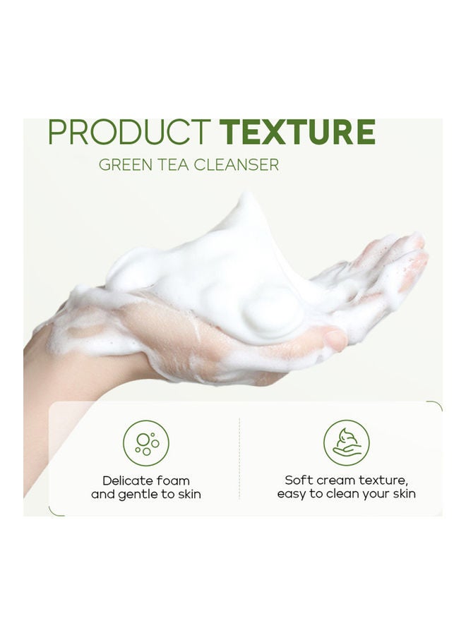 فيني منظف لطيف للبشرة بخلاصة الشاي الأخضر للتحكم في الزيوت الزائدة أخضر 50جرام - Image 4