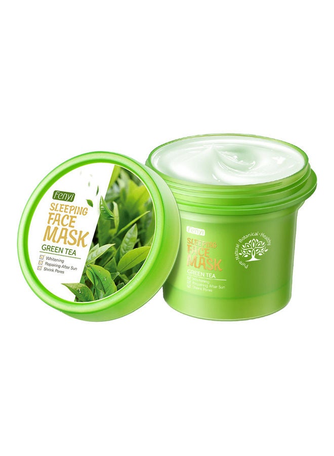 فيني ماسك ليلي للوجه بخلاصة الشاي الأخضر لتفتيح البشرة وعلاجها أخضر 100جرام - Image 1