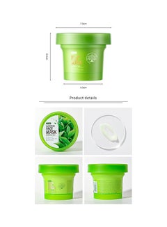 Green Tea Whitening And Repairing Sleeping Face Mask Green 100grams - v1641277565/N52343772A_2