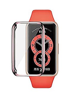 Dado Full Cover TPU Case Protector For Huawei Band 6 Rose Gold 