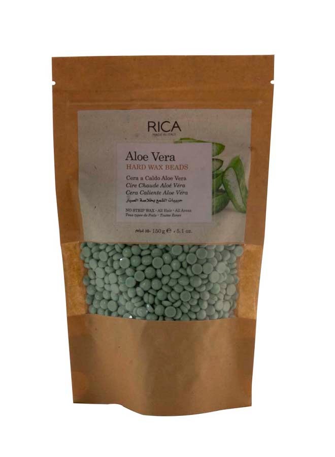 RICA COSMETICS - Aloe Vera Hard Wax Beads 150grams - Image 1