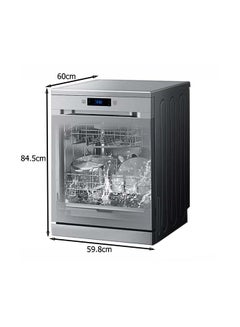 Samsung 14 Place Setting Dishwasher with Digital Display 1800 W DW60M5070FS Silver  - Image 2