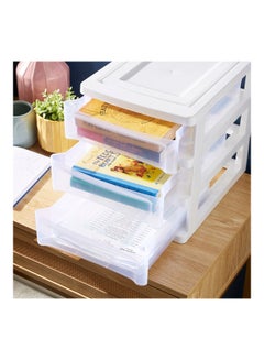 3-Tier Tidy Desk Organizer with Drawers White - v1641291080/N52344645A_3