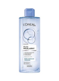 L'OREAL PARIS Micellar Water Removes, Cleans And Brightens Normal Skin Blue 