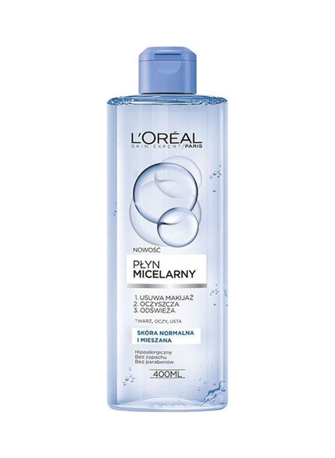 L'OREAL PARIS Micellar Water Removes, Cleans And Brightens Normal Skin Blue