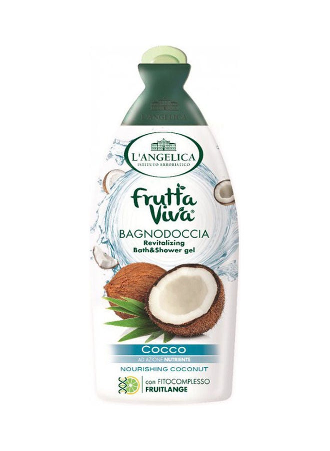 L'Angelica Herbal Bath And Shower Coco Net Multicolour 500ml 