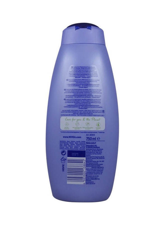 نيفيا جل كريم سموذ للاستحمام أرجواني سادة 750ملليلتر - Image 2