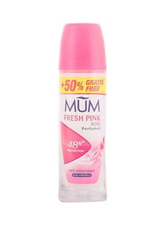 MUM Fresh Pink Rose Roll On Deodorant Pink 50ml 