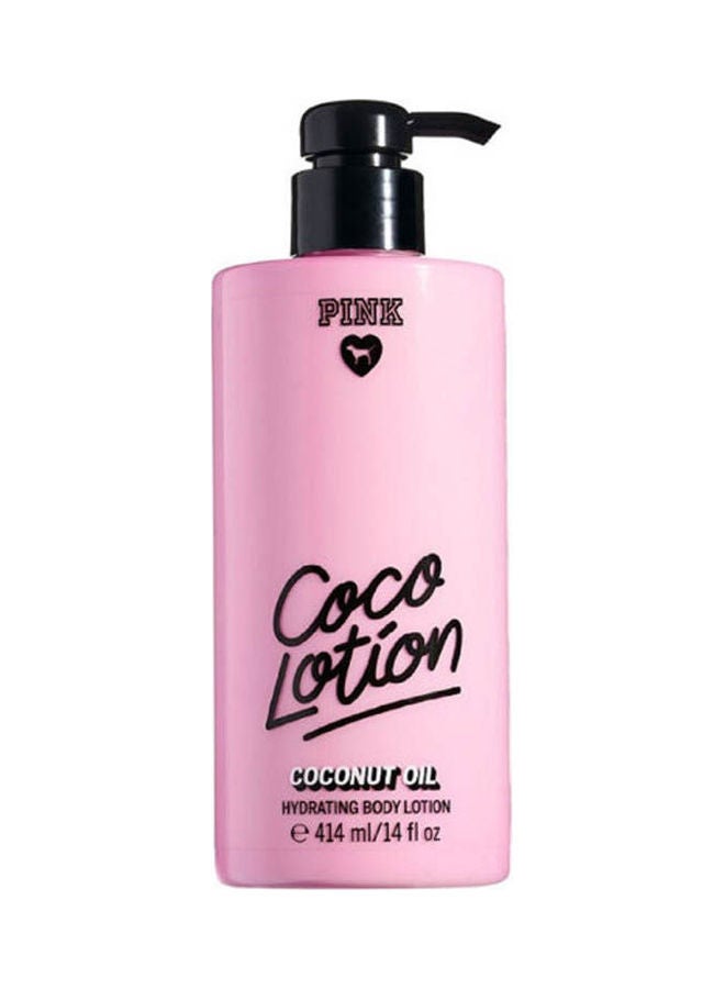 PINK Coco Lotion Coconut Oil Hydrating  Women'S Body Lotion Multicolour 414ml