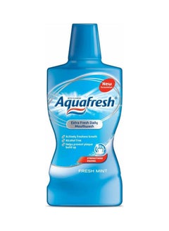 Aquafresh Fresh Mint Extra Fresh Daily Mouthwash Multicolour 500ml 
