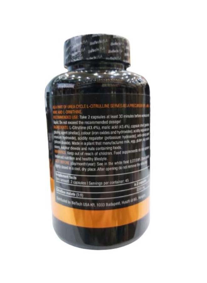 BioTech - Citrulline Malate 90 Mega Capsules 45 Servings - Image 1
