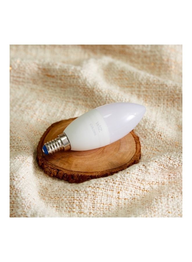Home Box Wiz Wi-Fi Enabled Tunable Candle Bulb Warm White To Daylight 12 x 6cm  - Image 1