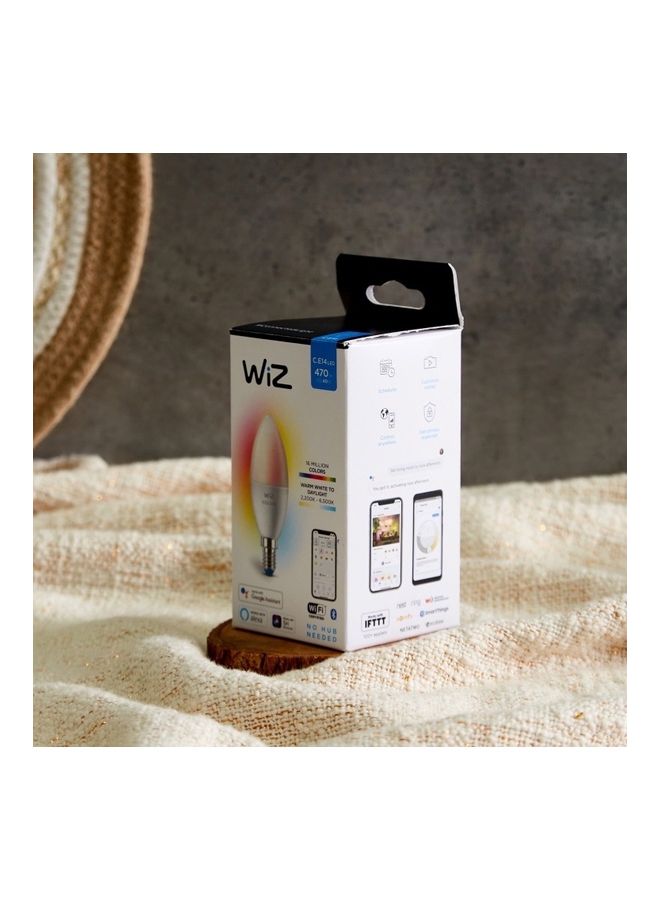 Home Box Wiz Wi-Fi Enabled Tunable Candle Bulb Warm White To Daylight 12 x 6cm  - Image 4