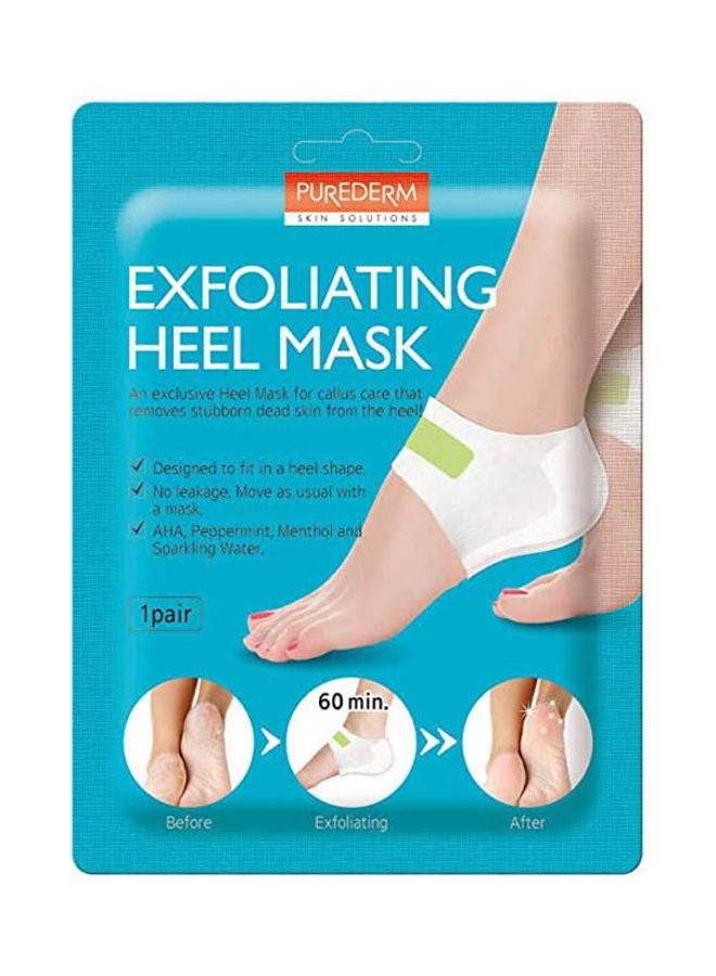 Purederm Heel Mask 1 Piece Multicolour
