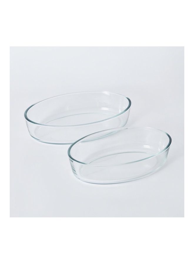 هوم بوكس طقم أطباق خبز بيكولوجي oval مكون من 2 قطعة - Image 1