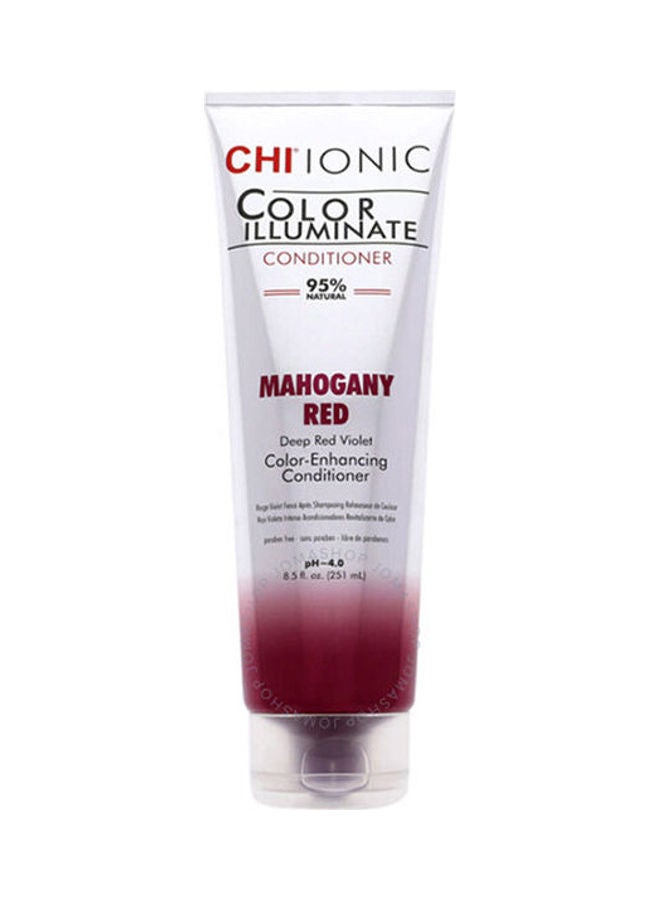 Ionic Color Illuminate Conditioner Mahogany Red For Unisex Multicolour 251ml