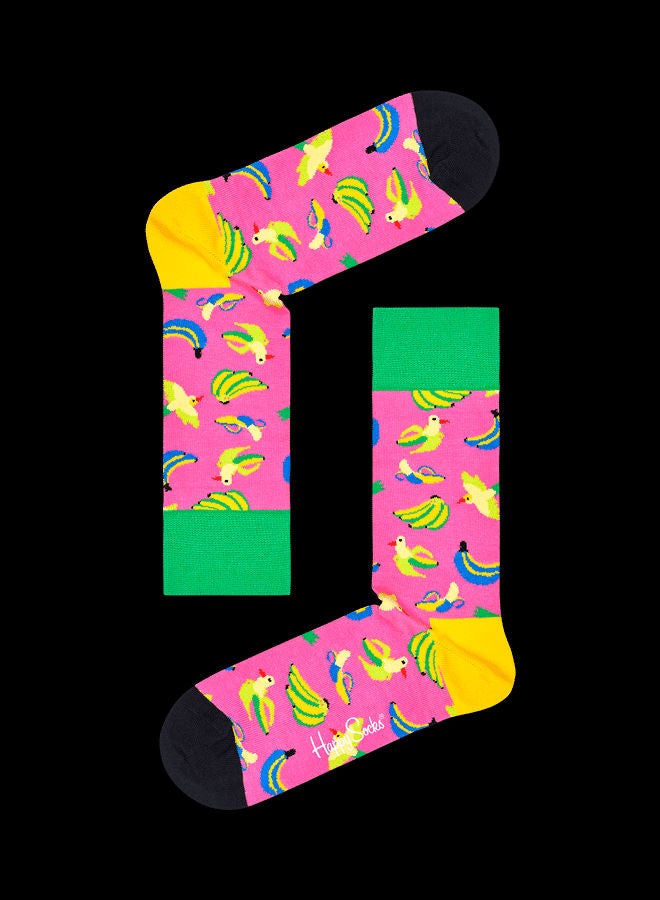 Banana Bird Socks Multicolour