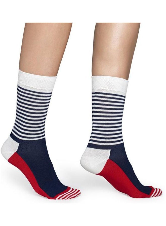 Happy Socks Half Stripe Socks Multicolour - Image 3