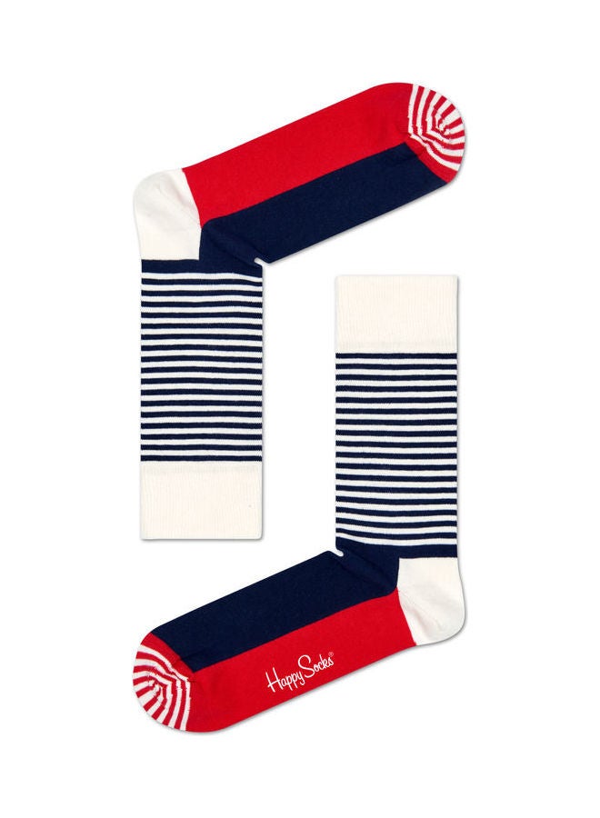 Happy Socks Half Stripe Socks Multicolour - Image 4