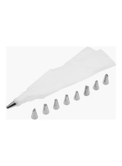 Home Box Bakeology Icing Bag With 8 Nozzles Multicolour 27.7x13.6x2.9cm  - Image 1