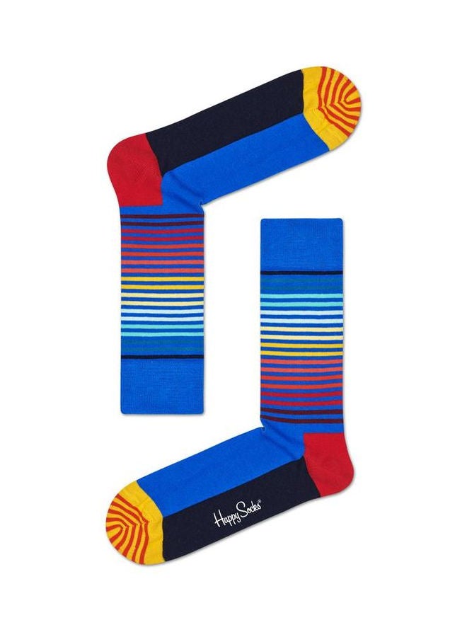 هابي سوكس جوارب نصف مخطط - Image 1
