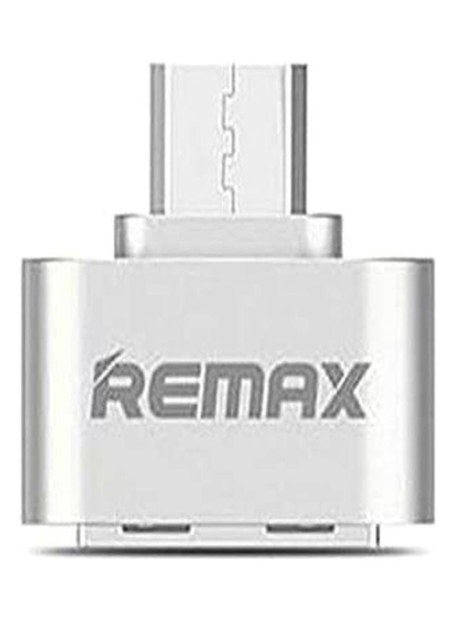 ريماكس Ra-Otg Micro Usb Adapter Sliver - Image 1