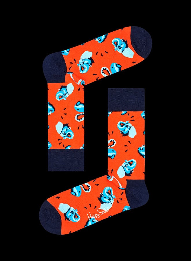 Happy Socks Clean Elephant Socks Multicolour - Image 1