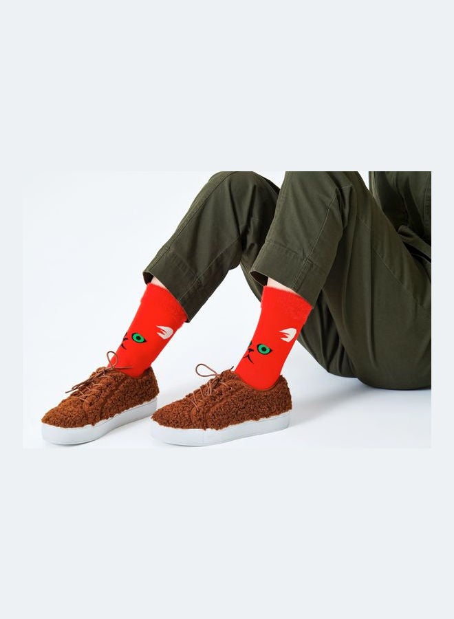 هابي سوكس جوارب حيوانات شعرية من هابي سوكس - Image 3