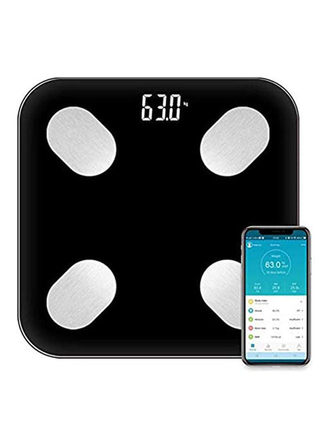 Generic - Led Display Smart Mini Body Fat Analyzer Bluetooth Digital Weight Bathroom Scale - Image 1