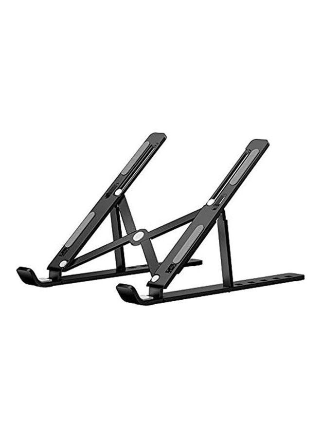Multi-Angle Laptop Stand 7 Levels Adjustable Black - Image 2
