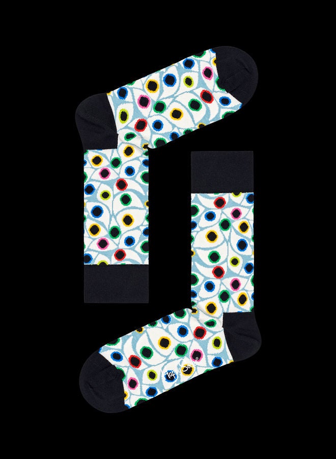 Organic Eyes Socks Multicolour