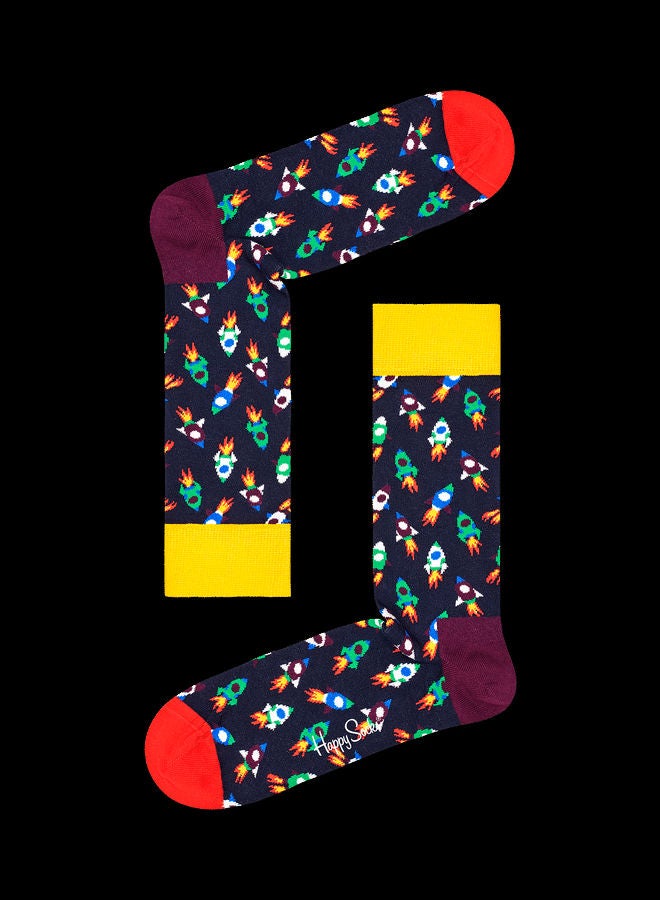 Happy Socks Rocket Socks Multicolour - Image 1