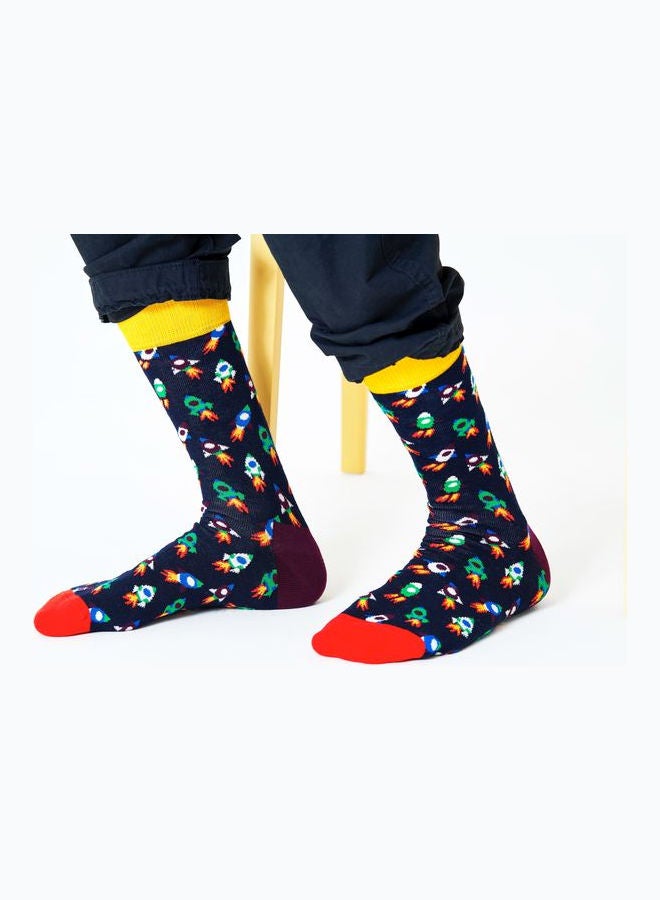 Happy Socks Rocket Socks Multicolour - Image 2