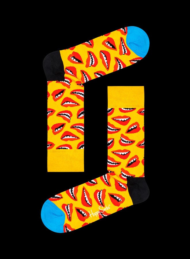 Lips Socks Multicolour