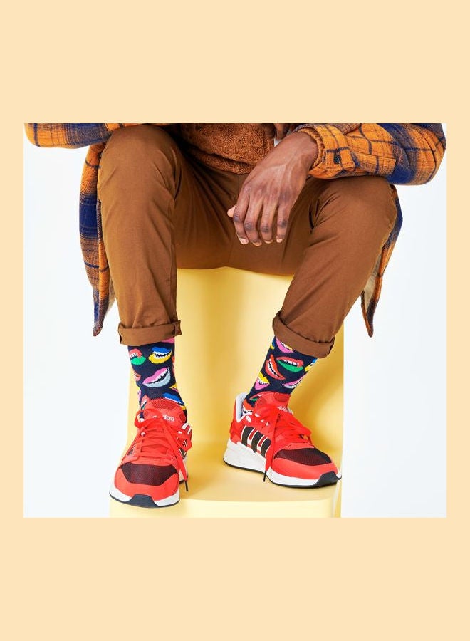 Happy Socks Lips Socks Multicolour - Image 2