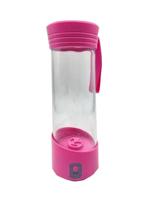 Portable Juicer Blender Household Fruit Mixer 4 Blade Pink