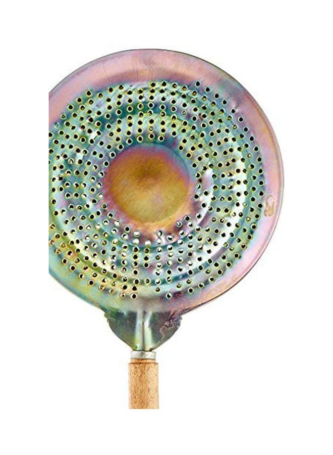 Samer Round Burning Rice Preventer With Wooden Handle Multicolor - Image 2