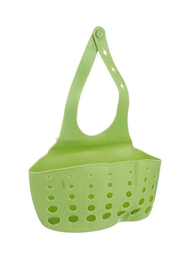 حامل لإسفنج التنظيف أخضر