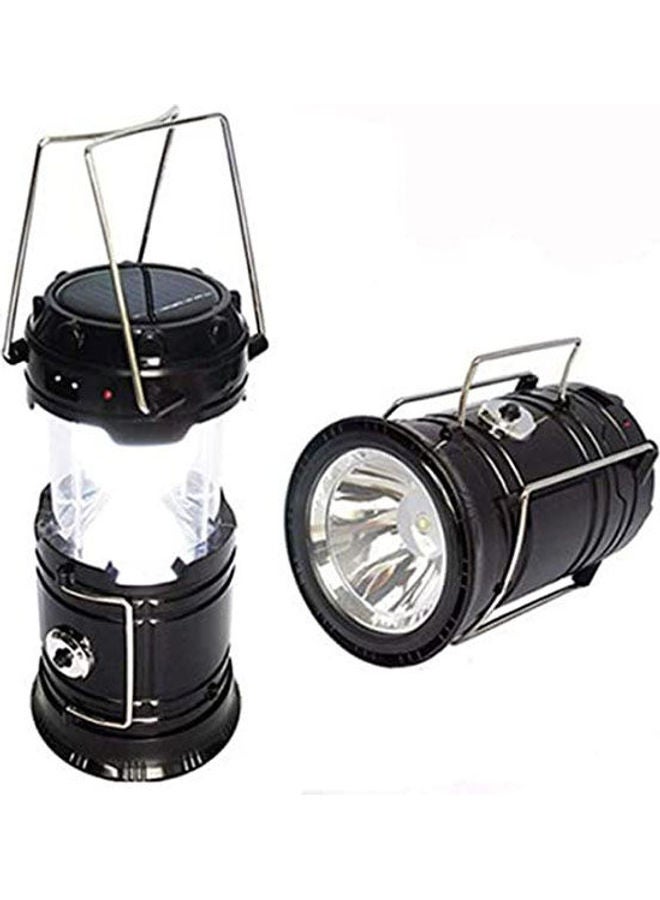 Soler Rechargeable Hand Lamp Collapsible Solar Camping Lantern Tent Lights For Outdoor Lighting