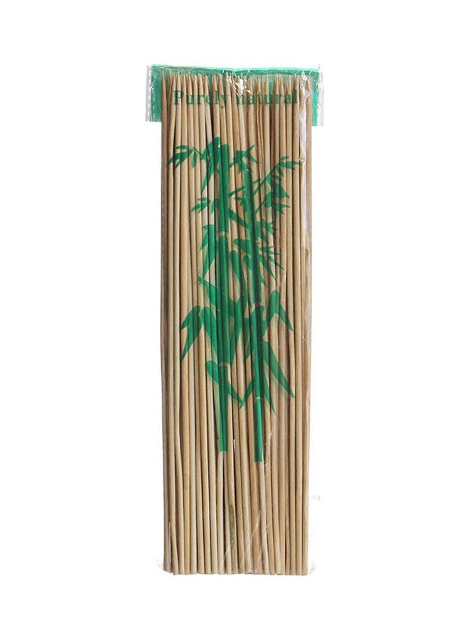 MT Bamboo Skewers For Grilling Beige 30cm  - Image 1