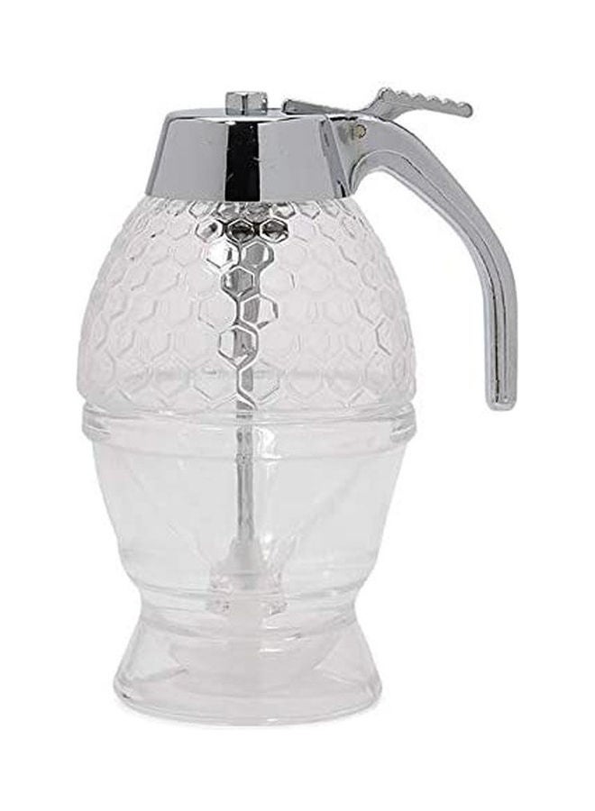 Opalina Honey Dispenser Jar Clear  - Image 1