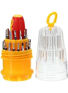 Generic Screwdriver Set Precision Kit 31 Magnetic Driver Bits Repair Tool Kit Opening Tool for iphone Cellphone PC Electronics Multicolour 289grams  - Image 2