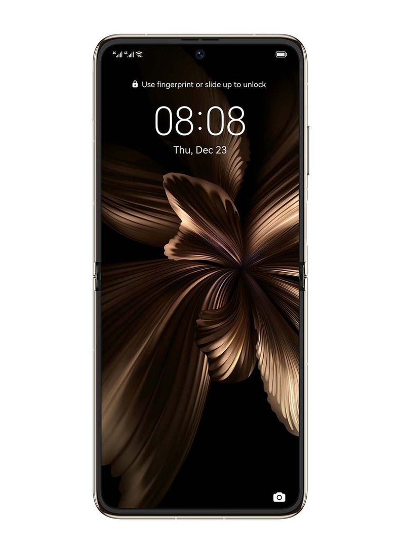 HUAWEI - P50 Pocket Dual SIM Premium Gold 12GB RAM 512GB - Middle East Version - Image 1