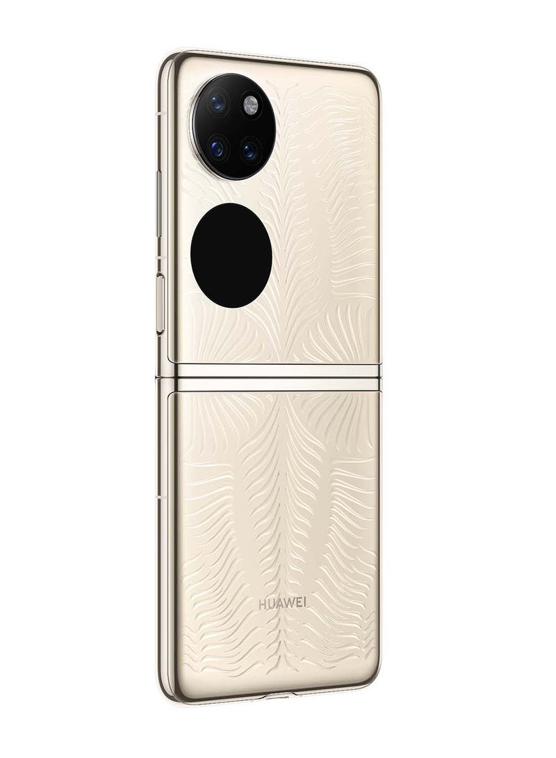 HUAWEI - P50 Pocket Dual SIM Premium Gold 12GB RAM 512GB - Middle East Version - Image 1