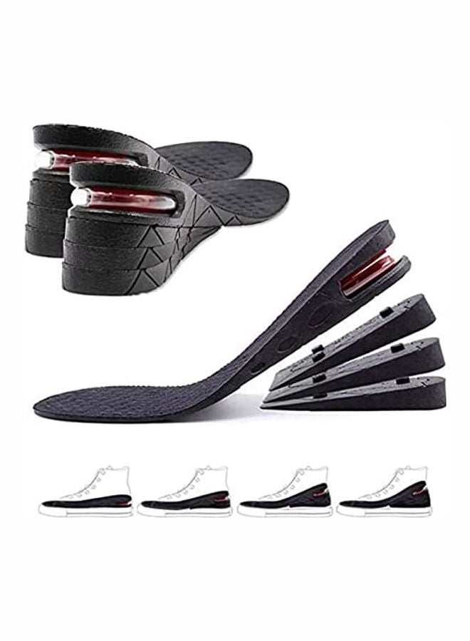 AIWANTO - Increase Insoles Variable Height 4 Layer Black - Image 1